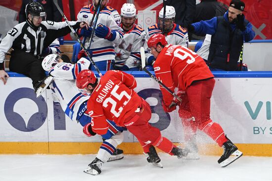 Russia Ice Hockey Kontinental League Spartak - SKA