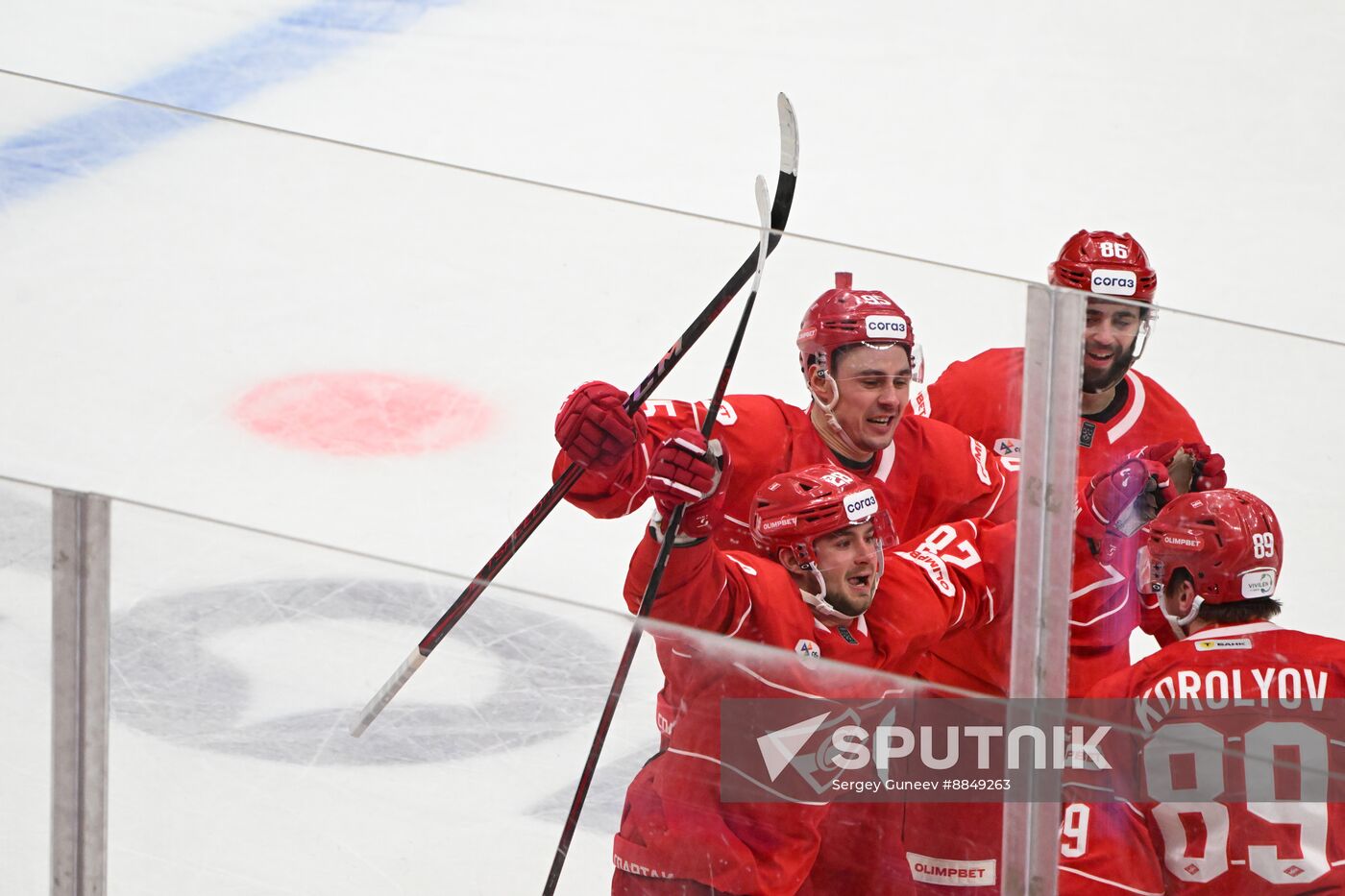 Russia Ice Hockey Kontinental League Spartak - SKA