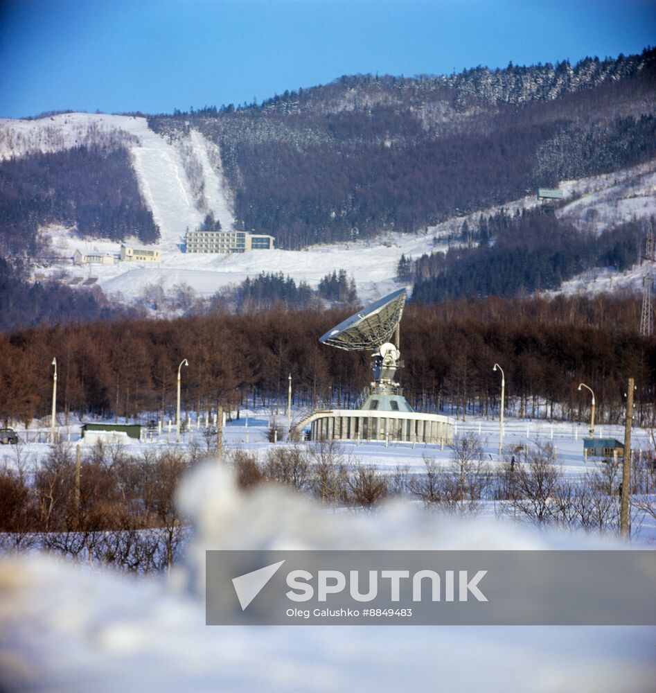Repeater of Orbita ground station of space communications