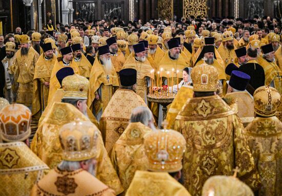 Russia Religion Patriarch Enthronement Anniversary