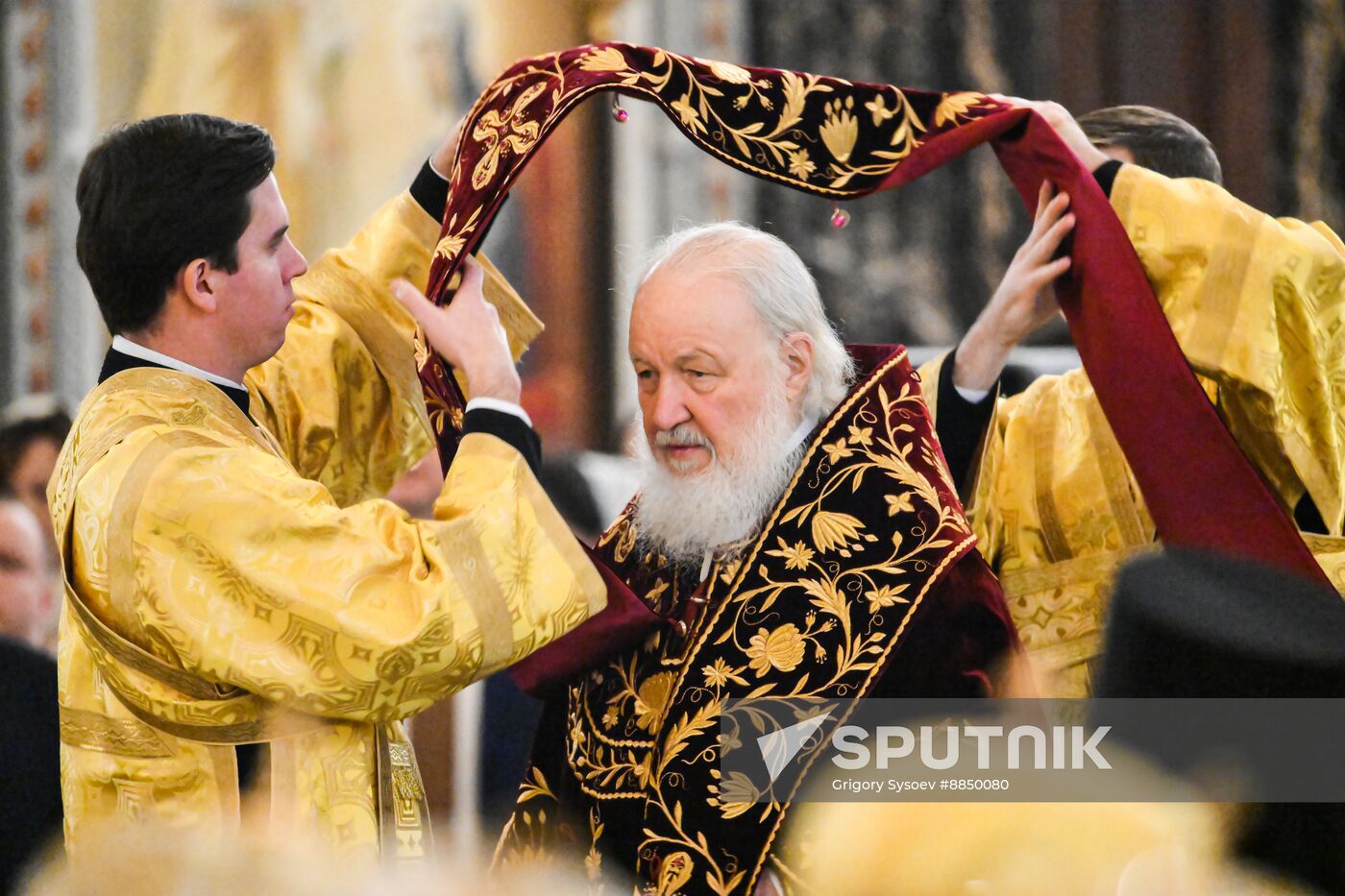 Russia Religion Patriarch Enthronement Anniversary