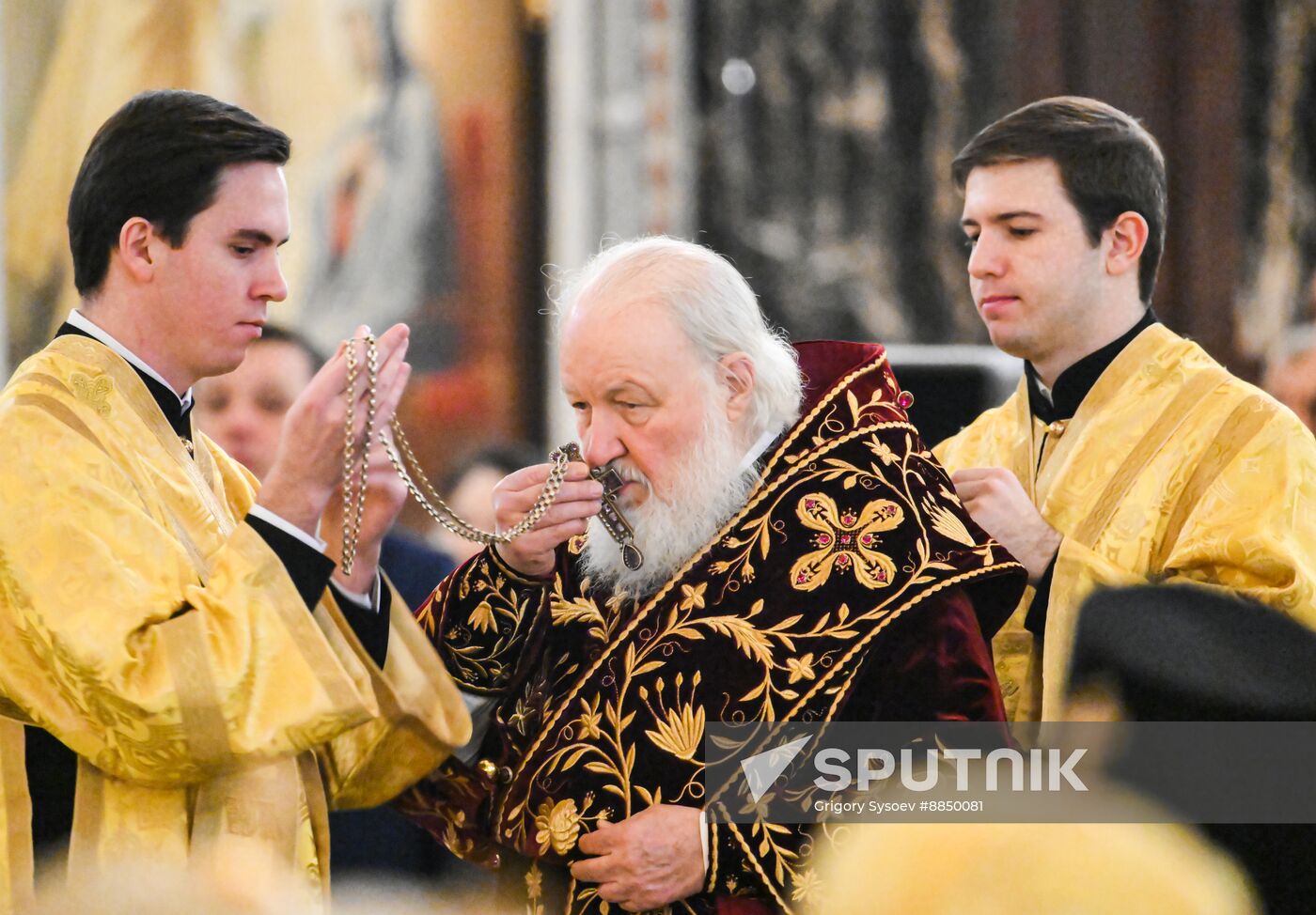 Russia Religion Patriarch Enthronement Anniversary