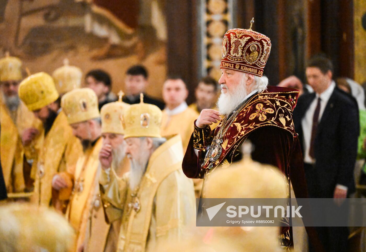 Russia Religion Patriarch Enthronement Anniversary