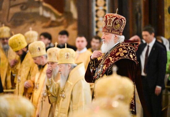 Russia Religion Patriarch Enthronement Anniversary