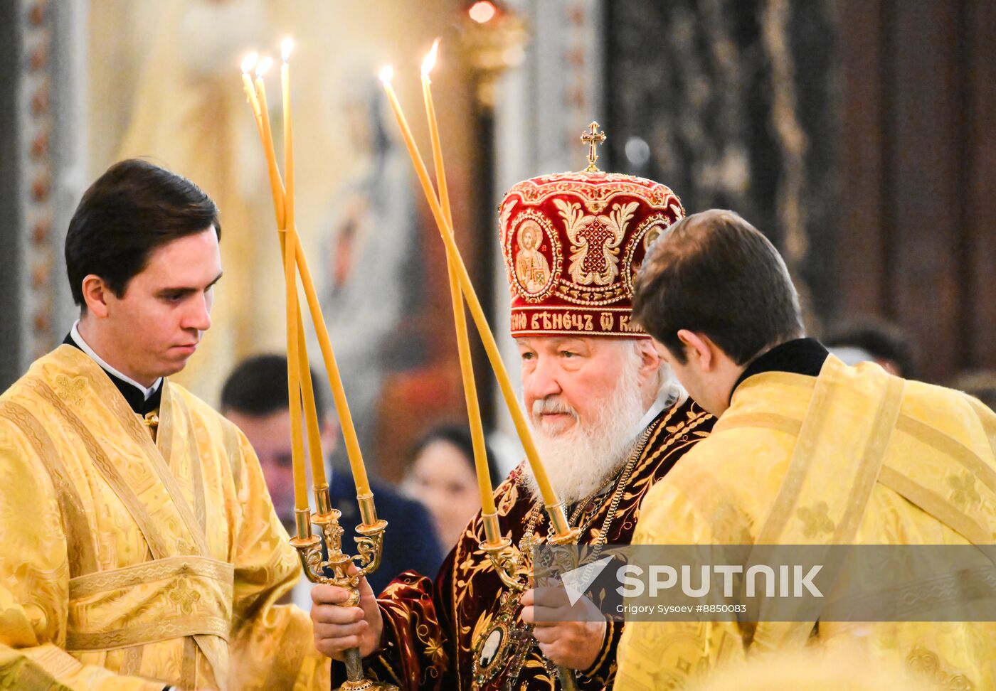 Russia Religion Patriarch Enthronement Anniversary