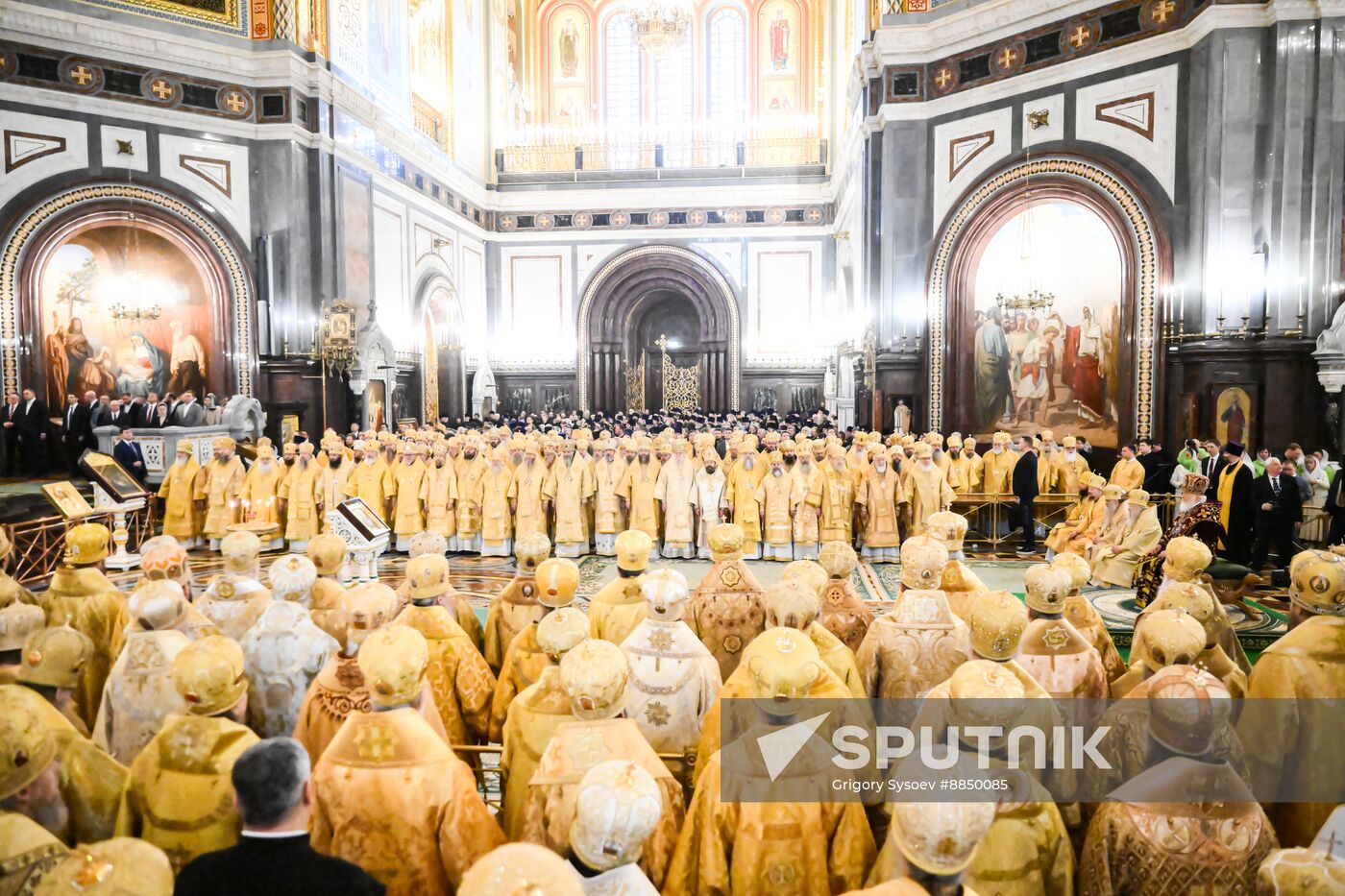 Russia Religion Patriarch Enthronement Anniversary
