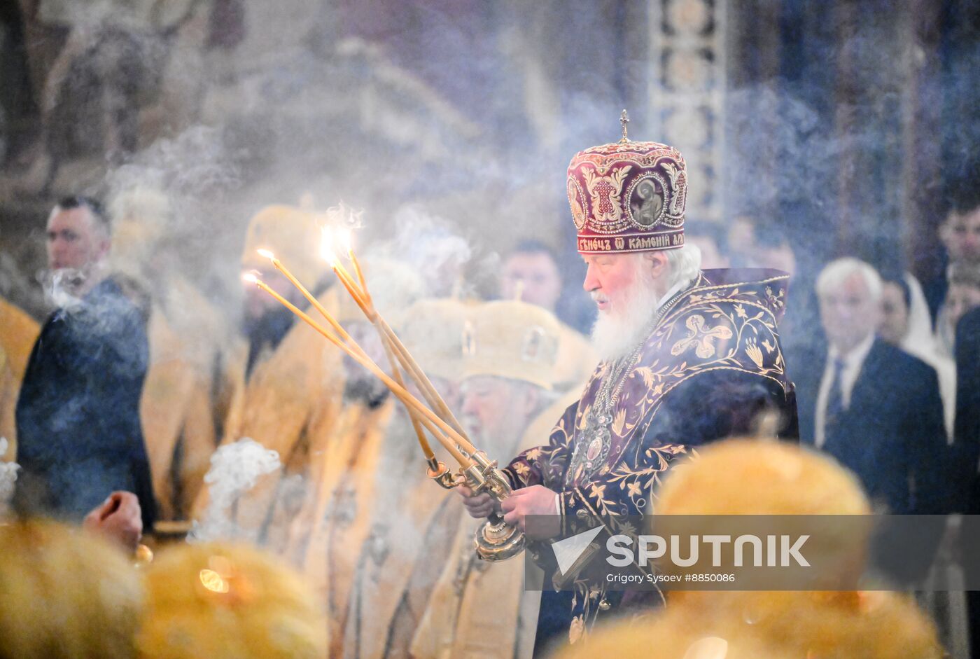 Russia Religion Patriarch Enthronement Anniversary