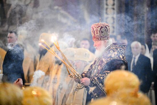 Russia Religion Patriarch Enthronement Anniversary