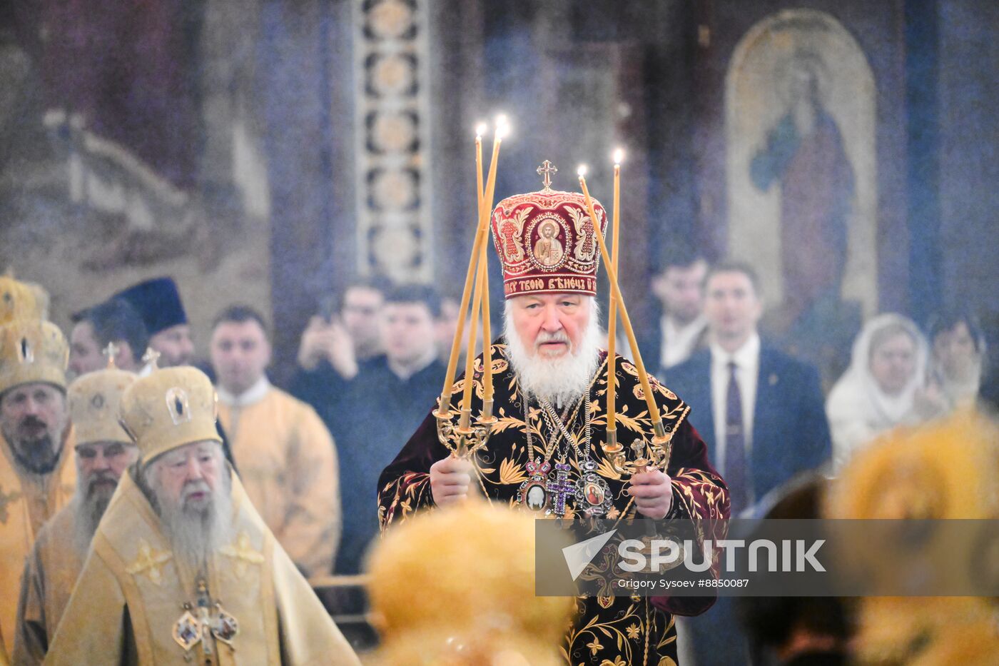 Russia Religion Patriarch Enthronement Anniversary