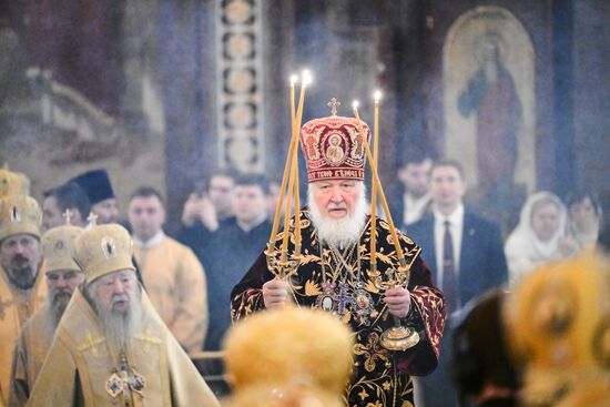 Russia Religion Patriarch Enthronement Anniversary