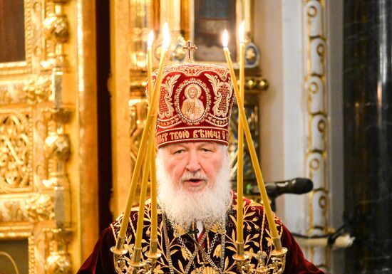 Russia Religion Patriarch Enthronement Anniversary