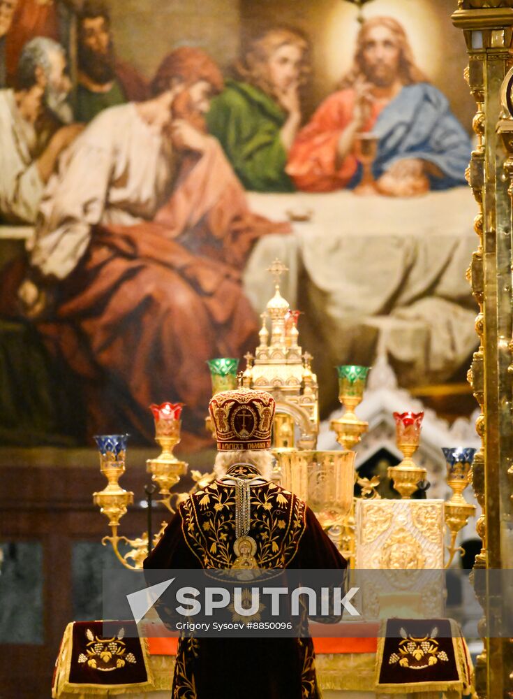 Russia Religion Patriarch Enthronement Anniversary