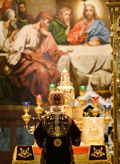Russia Religion Patriarch Enthronement Anniversary