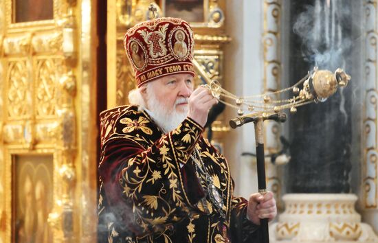 Russia Religion Patriarch Enthronement Anniversary