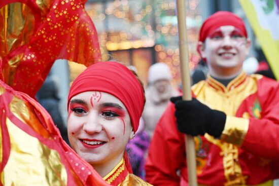 Russia Lunar New Year Celebration
