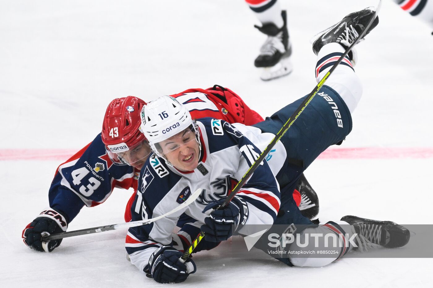 Russia Ice Hockey Kontinental League CSKA - Torpedo