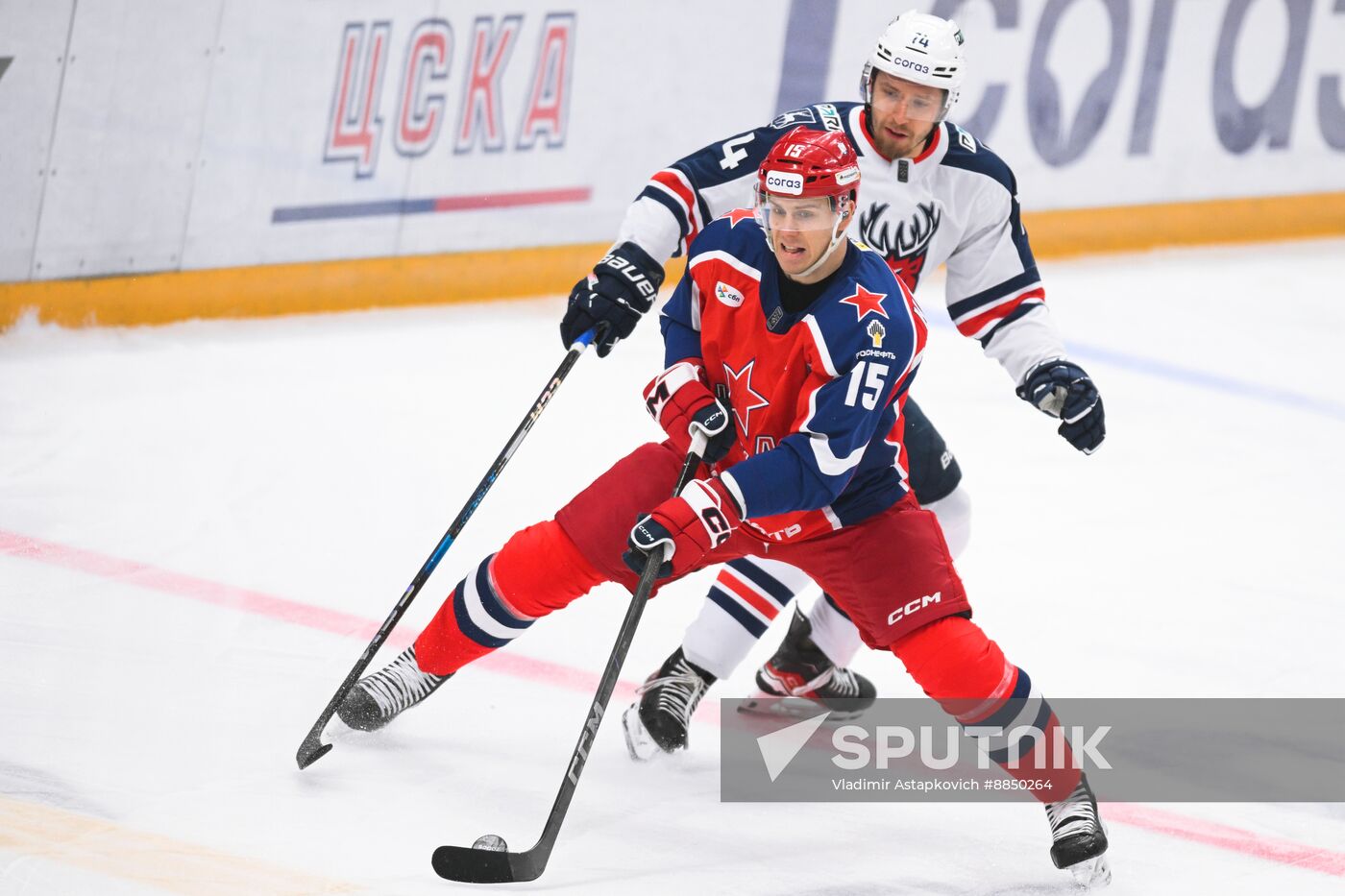 Russia Ice Hockey Kontinental League CSKA - Torpedo