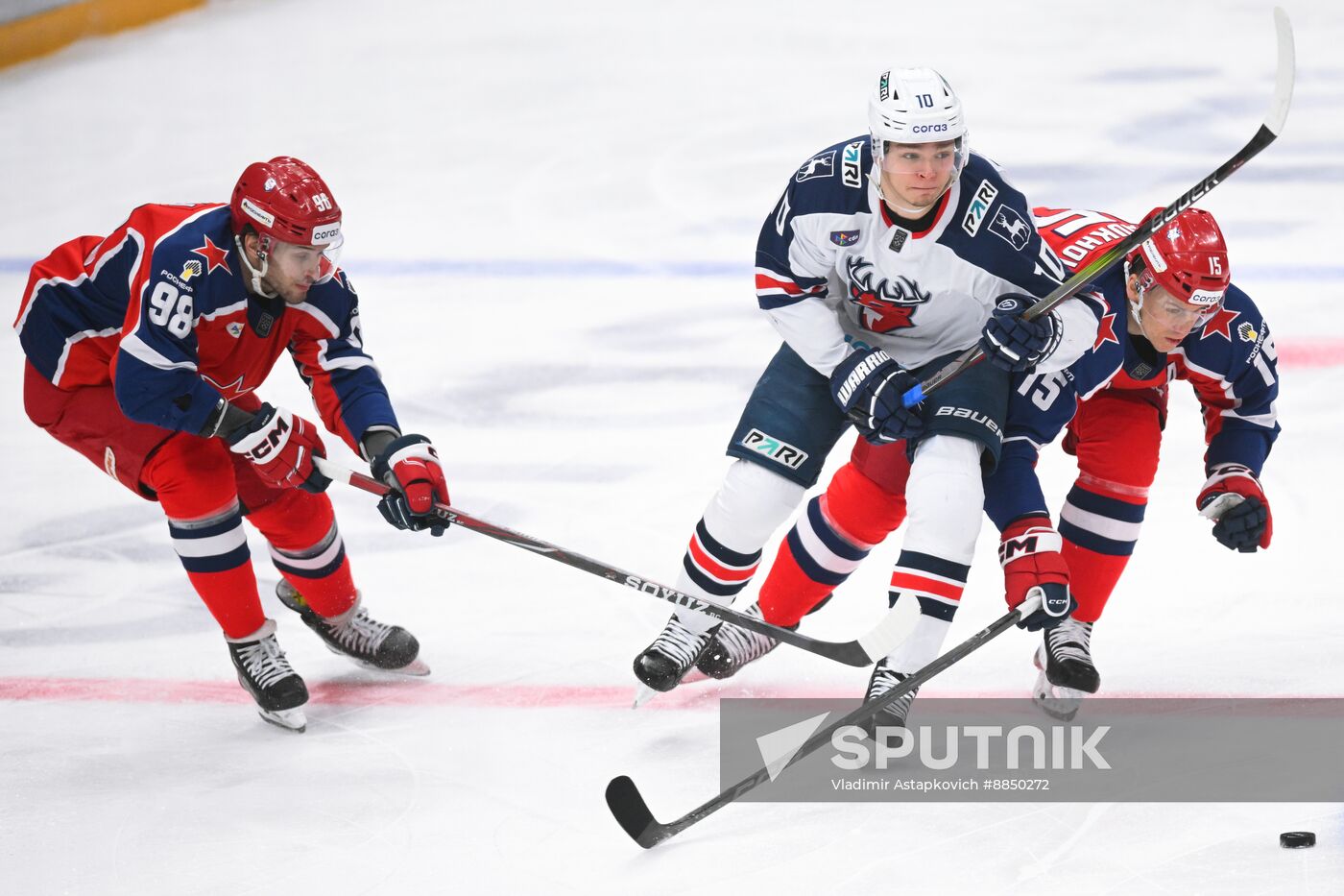 Russia Ice Hockey Kontinental League CSKA - Torpedo