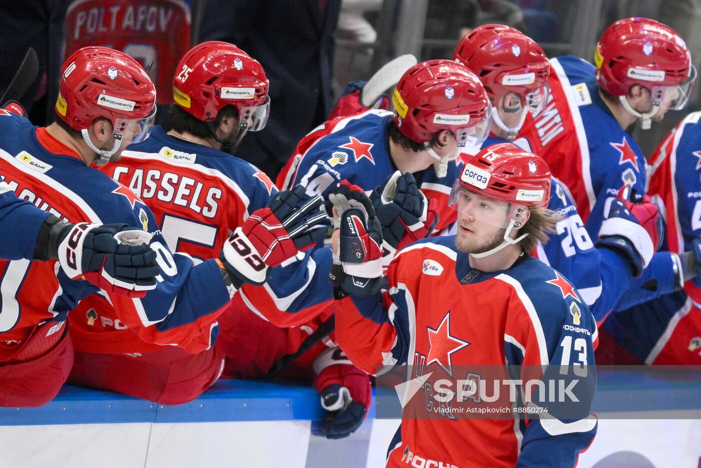 Russia Ice Hockey Kontinental League CSKA - Torpedo