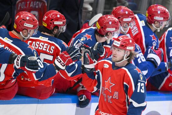 Russia Ice Hockey Kontinental League CSKA - Torpedo