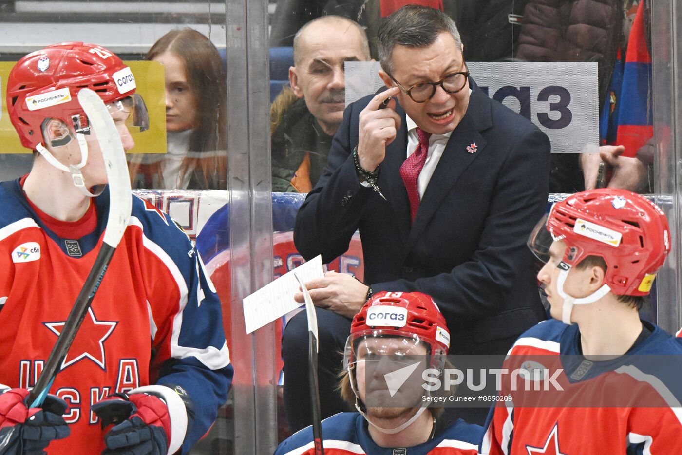 Russia Ice Hockey Kontinental League CSKA - Torpedo