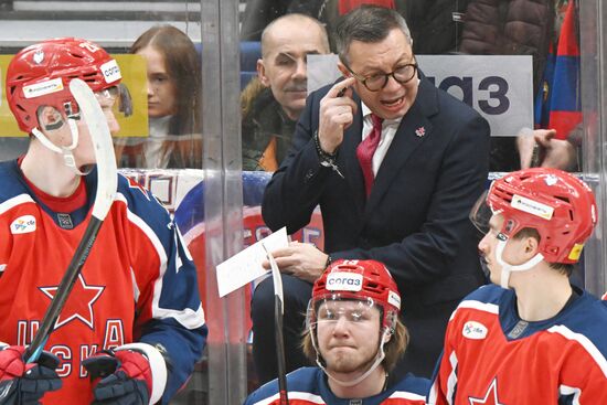 Russia Ice Hockey Kontinental League CSKA - Torpedo