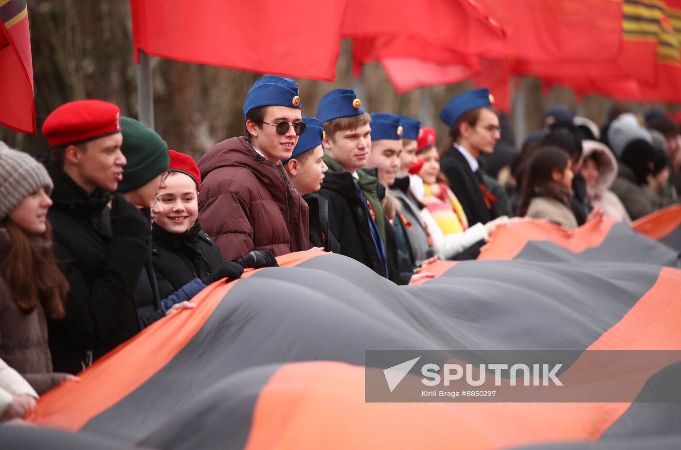 Russia WWII Stalingrad Battle Anniversary Event
