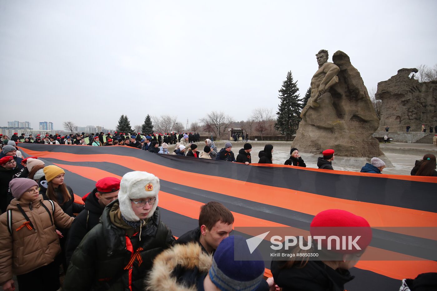 Russia WWII Stalingrad Battle Anniversary Event