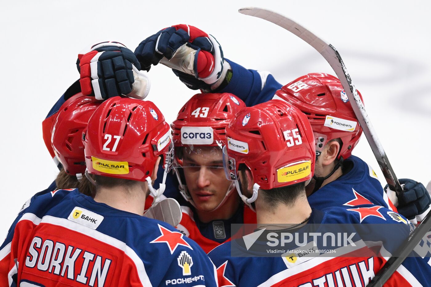 Russia Ice Hockey Kontinental League CSKA - Torpedo