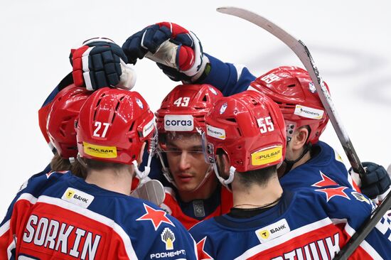 Russia Ice Hockey Kontinental League CSKA - Torpedo