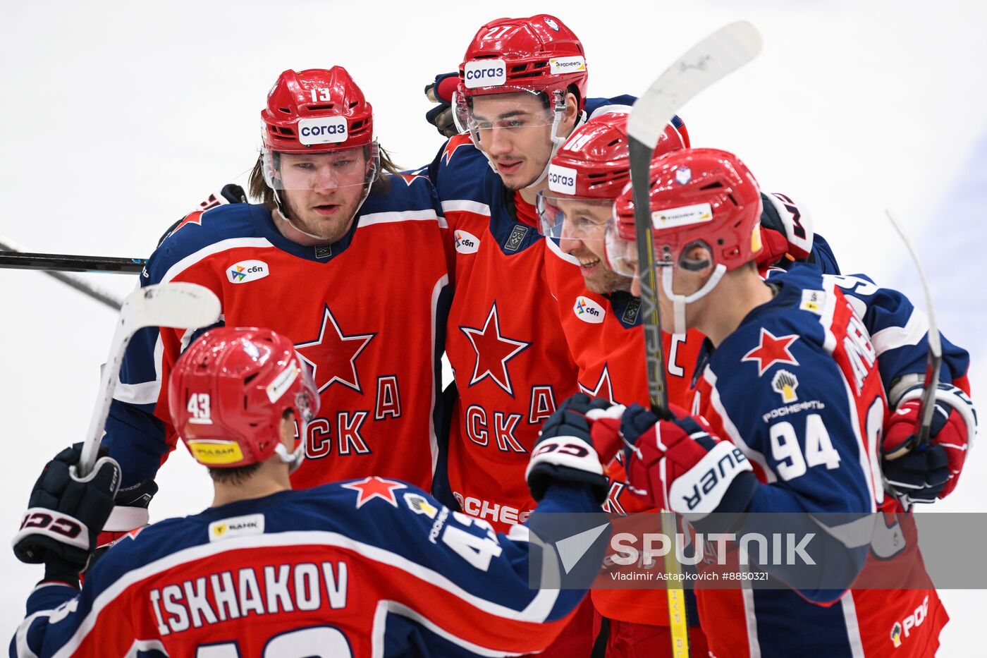 Russia Ice Hockey Kontinental League CSKA - Torpedo