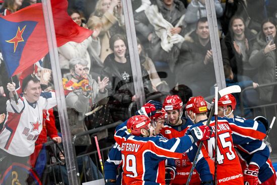 Russia Ice Hockey Kontinental League CSKA - Torpedo