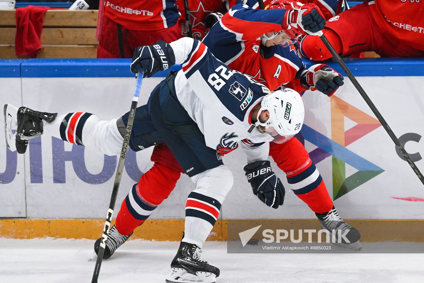 Russia Ice Hockey Kontinental League CSKA - Torpedo