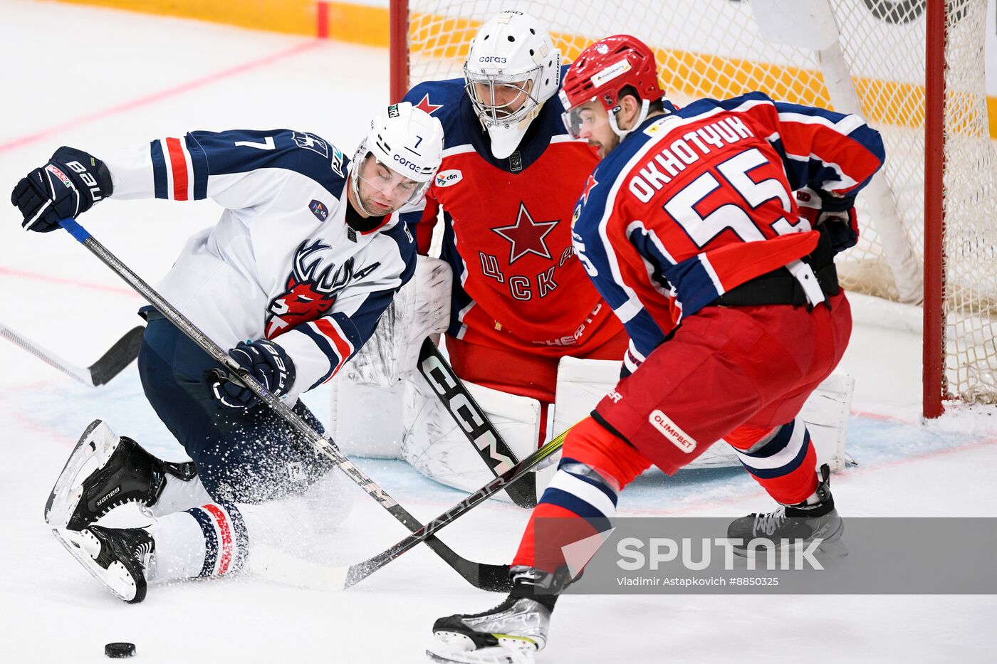 Russia Ice Hockey Kontinental League CSKA - Torpedo