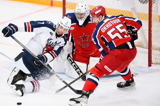 Russia Ice Hockey Kontinental League CSKA - Torpedo