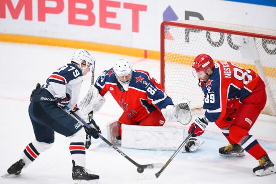 Russia Ice Hockey Kontinental League CSKA - Torpedo