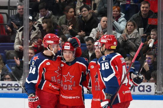 Russia Ice Hockey Kontinental League CSKA - Torpedo