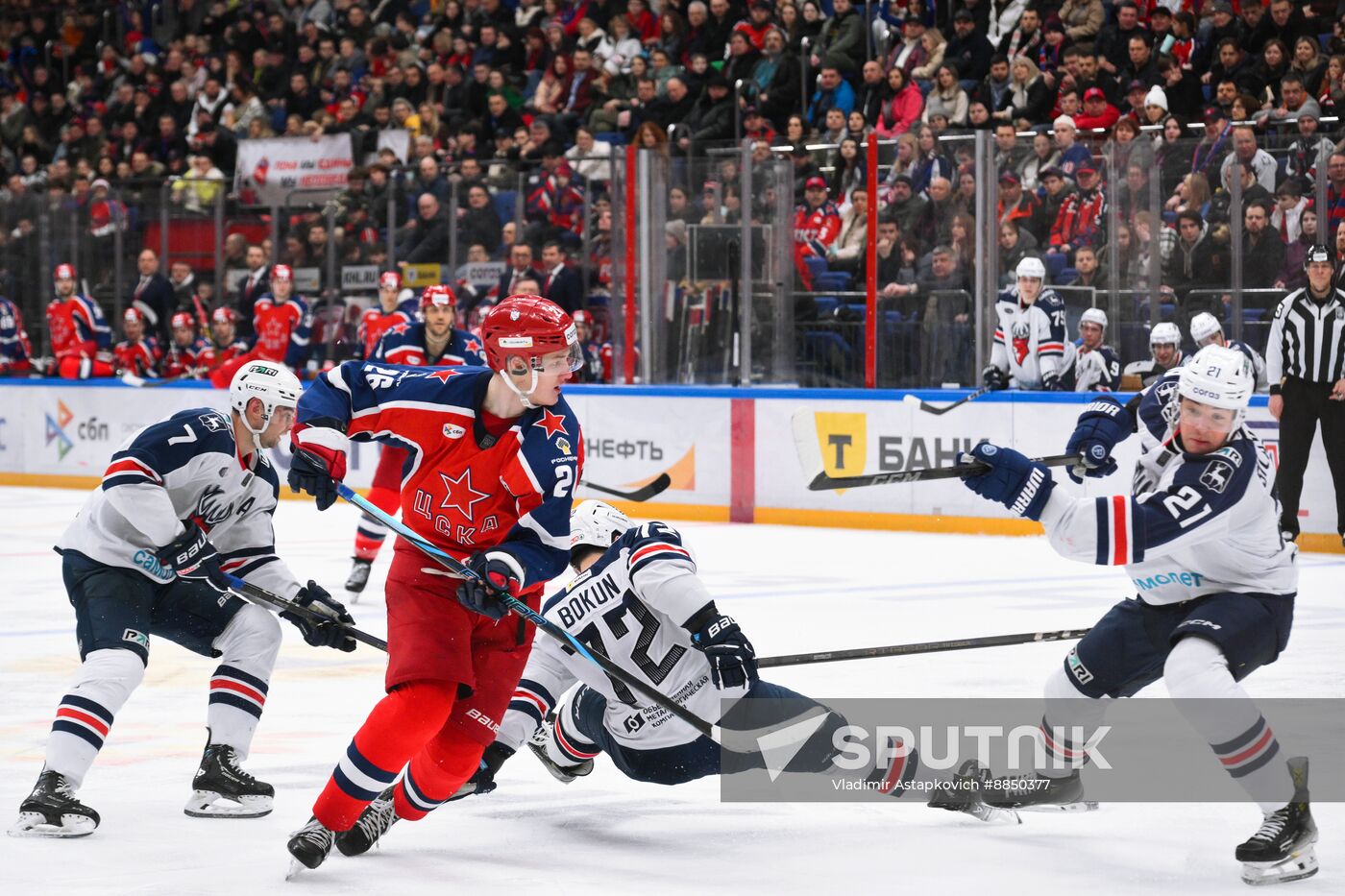 Russia Ice Hockey Kontinental League CSKA - Torpedo