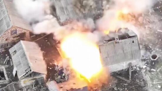 Russia Ukraine Military Operation Novovasilevka