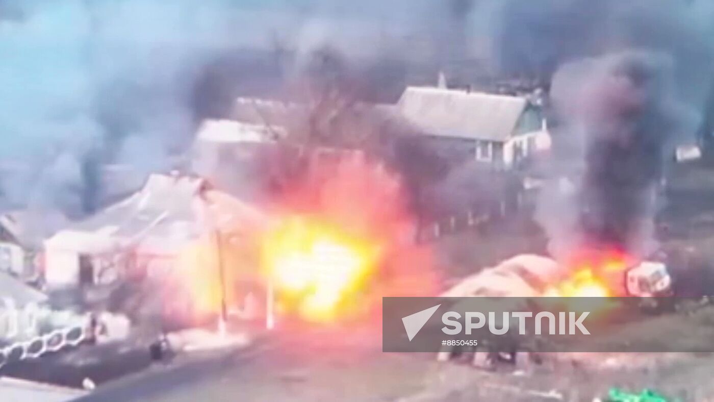 Russia Ukraine Military Operation Novovasilevka