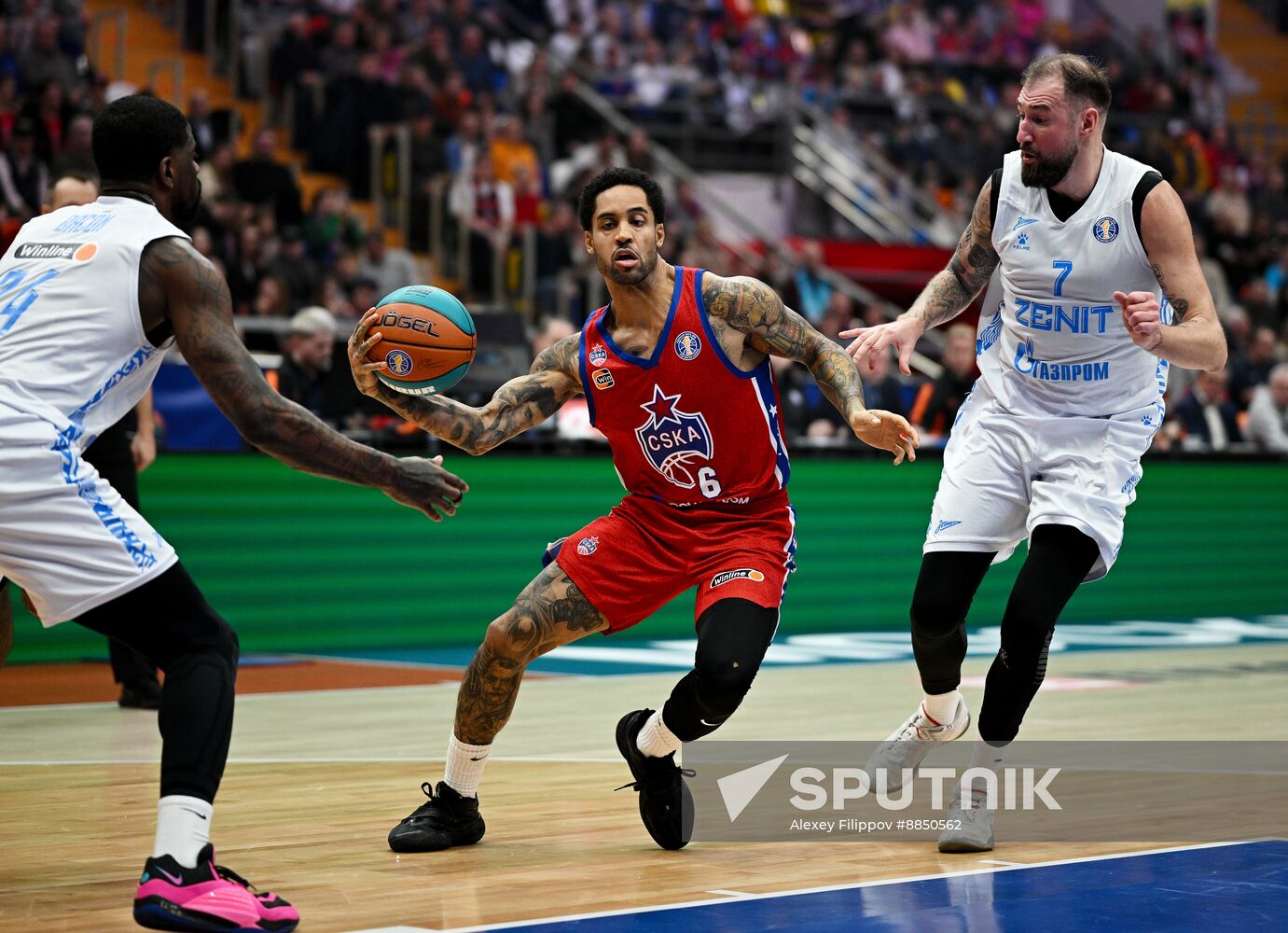 Russia Basketball United League CSKA - Zenit