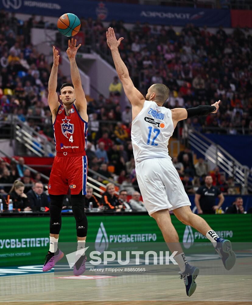 Russia Basketball United League CSKA - Zenit