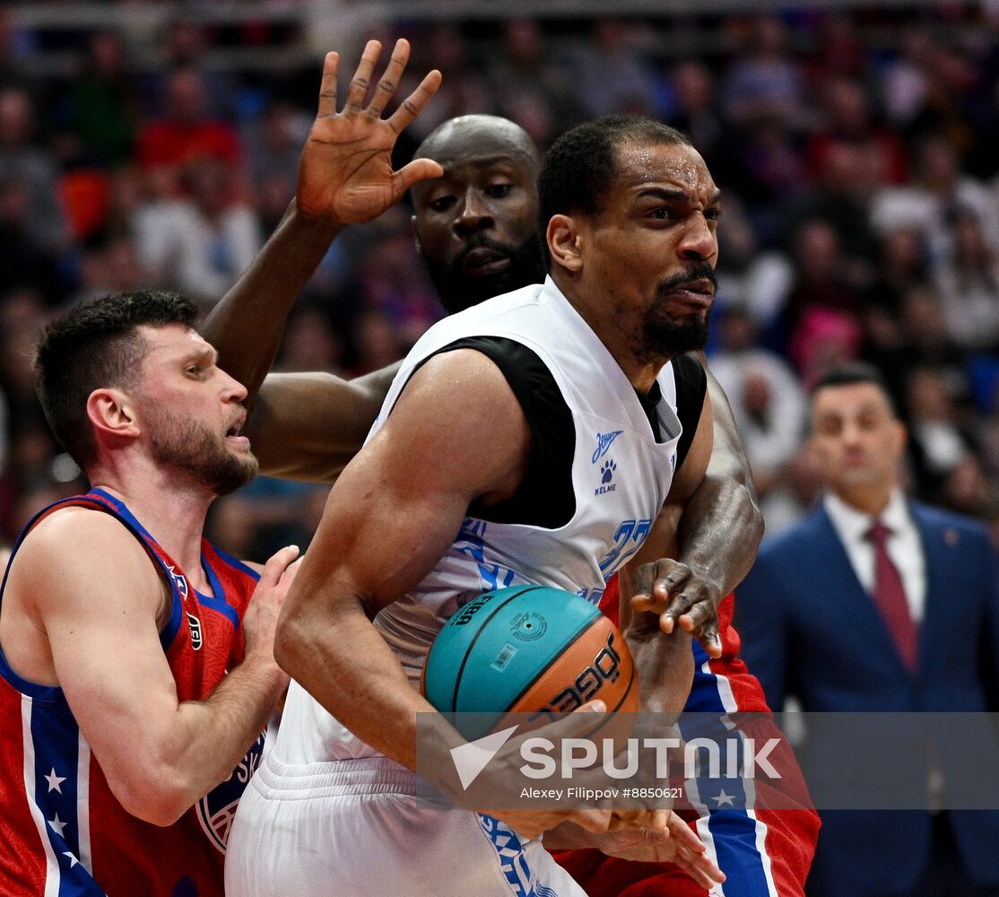 Russia Basketball United League CSKA - Zenit