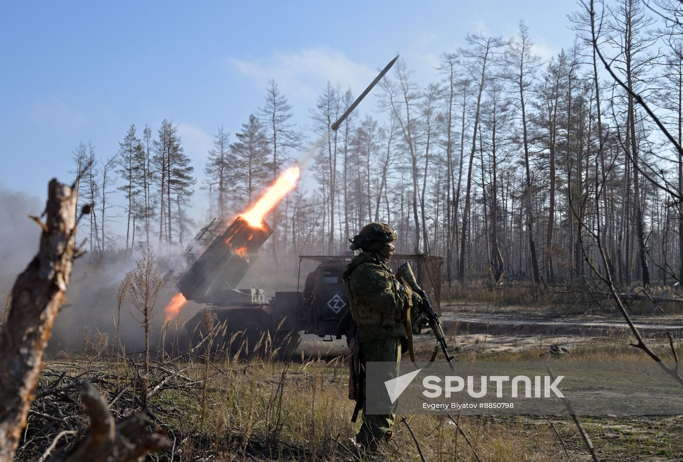 Russia Ukraine Military Operation Artillery Units