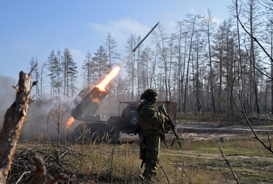 Russia Ukraine Military Operation Artillery Units