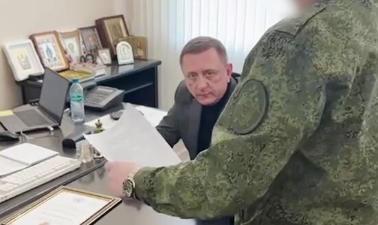Russia LPR Severodonetsk Head Detention