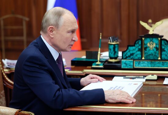 Russia Putin Tver Region Governor