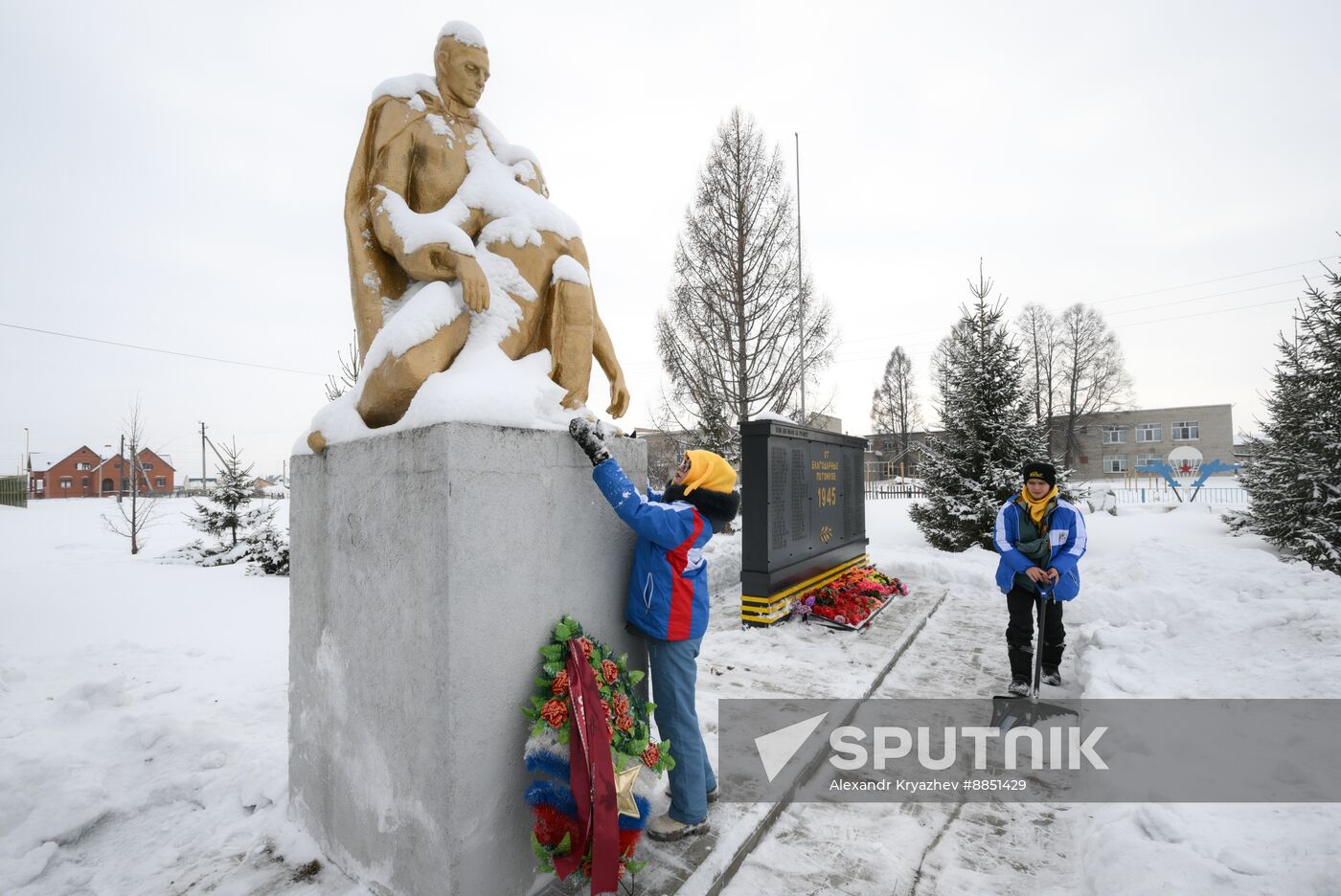 Russia WWII Victory Anniversary Patriotic Event