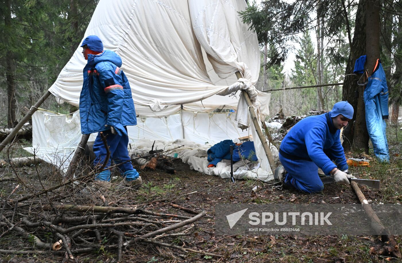 Russia Space Training