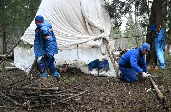 Russia Space Training